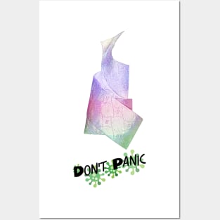 Don't Panic Posters and Art